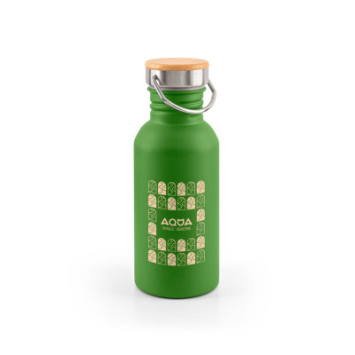 EWING. Garrafa em aço inoxidável (90 reciclado) com parede simples