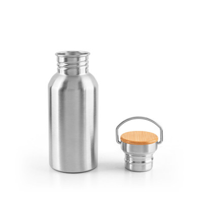 EWING. Garrafa em aço inoxidável (90 reciclado) com parede simples