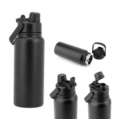 ALCARAZ. Stainless steel bottle (90 recycled), double wall vacuum insulated