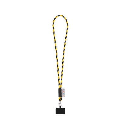 GOSPORT. SET Lanyard TUBE Long (Ø 7 mm) com mosquetão de gatilho 9 mm e suporte para telemóvel