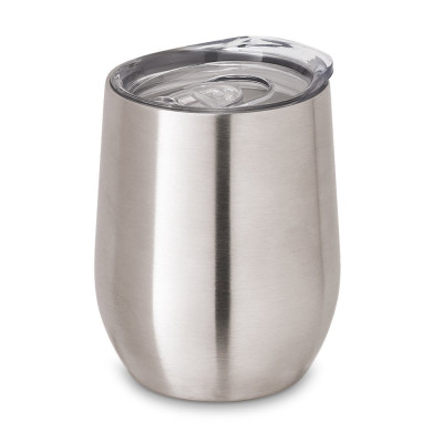 RONDE. Copo de viagem em aço inoxidável 400 mL
