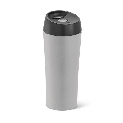 MONARDA. Copo de viagem em aço inoxidável e PP 470 mL