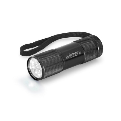 FLASHY. Lanterna em alumínio com 9 LEDs