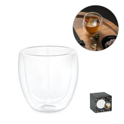 AMERICANO. Copo em vidro borossilicato 220 mL