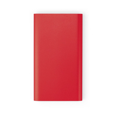 CASSINI. Power bank 4.000 mAh with 5W wireless charger in recycled aluminium (100 rAL)