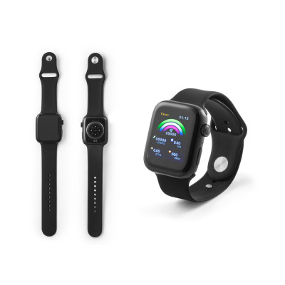 WILES. Smartwatch with 1'85 screen, IPX4 and 3-day battery life and silicone strap