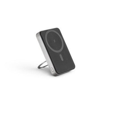 WARSHEL 10. Power bank magnética 10'000 mAh com carregador wireless super rápido 15W em ABS reciclado (100 rABS) com suporte