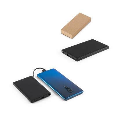 WIGNER. Power bank 4'000 mAh em ABS reciclado (100 rABS)