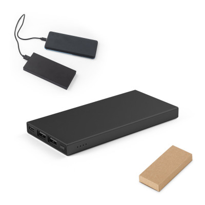 DOROTHY 5. Power bank 5'000 mAh em alumínio reciclado (100 rAL)