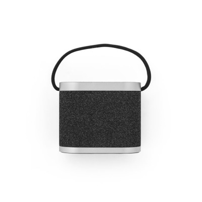 GUETTA. 5W portable speaker with super-fast 15W wireless charger and 2h battery life made of bamboo and recycled PET (100 rPET)