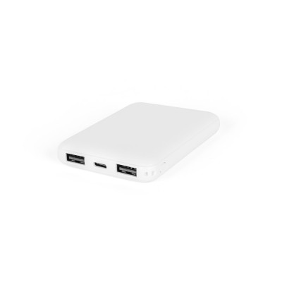 LEAKEY 5. Power bank 5'000 mAh em ABS reciclado (100 rABS)