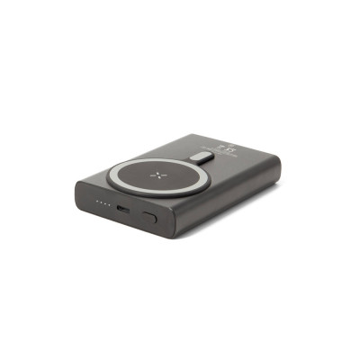 WRIGHT 10. Power bank magnética com carregamento super-rápido em alumínio reciclado e ABS reciclado 10'000 mAh