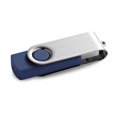 CLAUDIUS 32 GB. Pen Drive USB de 32 GB com clipe em metal