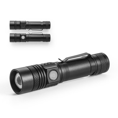 UNGAR. 5 W rechargeable recycled aluminium (100 rAL) torch