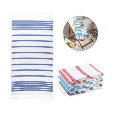 SARDENHA. Toalha de praia em algodão (70 reciclado) e poliéster (30 reciclado) (180 g/m²)