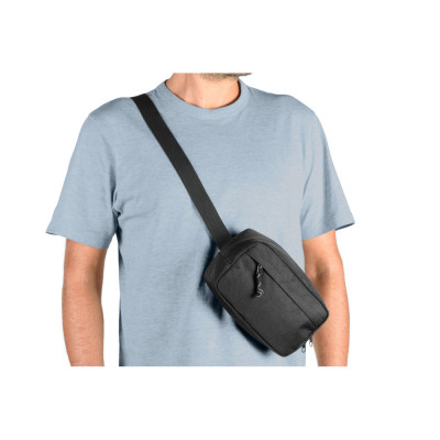 MYKONOS. Waist bag in 600D recycled polyester and lining in 210D recycled polyester